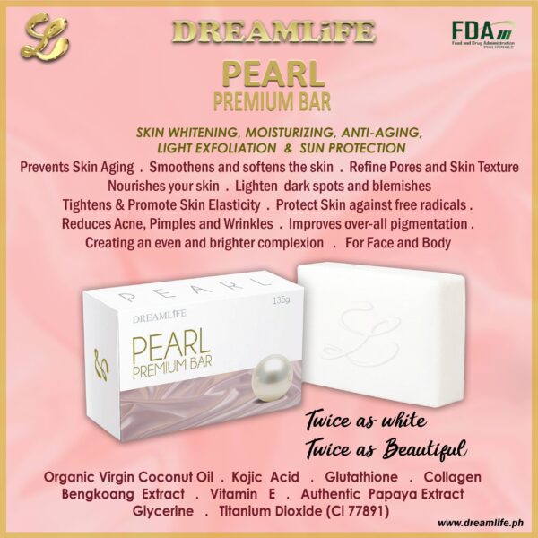 Dreamlife Pearl Premium Bar Soap